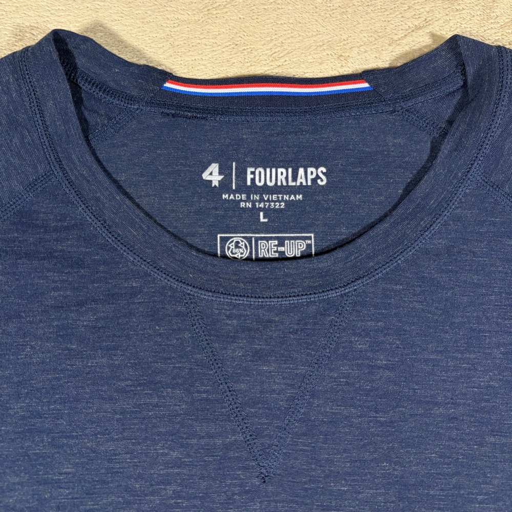 Fourlaps RE-UP Performance TECH Short Sleeve Crew… - image 2